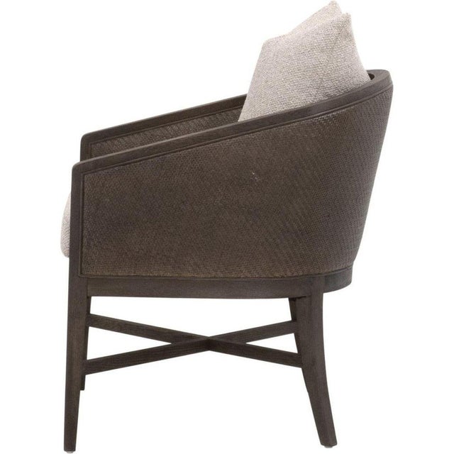 Transitional Essentials For Living McGuire Performance Fabric Armchair For Sale - Image 3 of 7