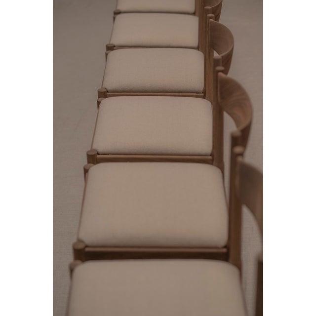 Mid-Century Modern Dining Chairs, 1970s, Set of 6 For Sale - Image 12 of 17