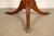 Hekman Georgian Banded Cherry Wood Pedestal Drum Side Table or Tea Table, Circa 1980s For Sale - Image 10 of 15