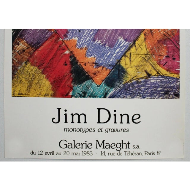 Date: 1983 Size: 21 X 31.5 inches Artist: Jim Dine "Jim Dine (American, b.1935) is major post-war artist whose work ranges...