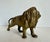 Mid 20th Century Vintage Brass Lion Figurine, Regal Hollywood Regency Decor For Sale - Image 5 of 11