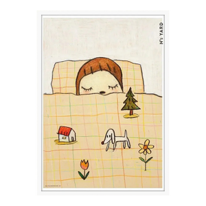 Yoshitomo Nara, Dream Time, 2021 - White Frame