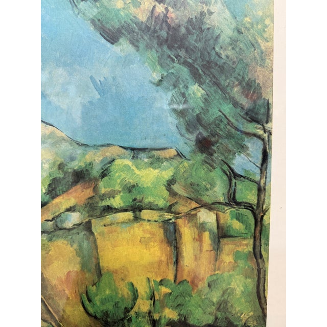 Cézanne “The Late Work” Exhibition Poster From the Museum of Modern Art, New York, Framed For Sale In San Francisco - Image 6 of 12