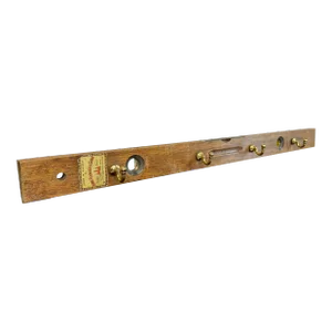 Vintage English Sprit Level Set of Hooks