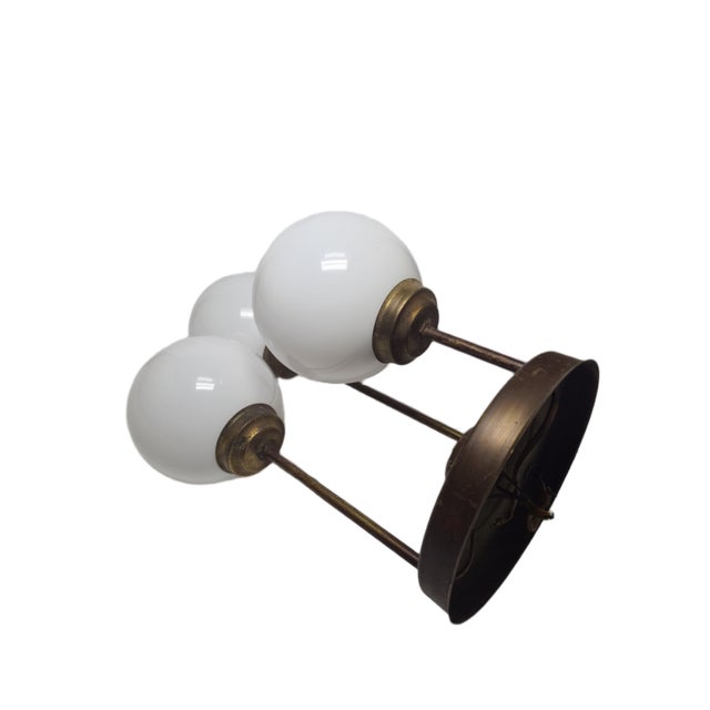 Art Nouveau Chandelier, Poland, 1970s For Sale - Image 11 of 13