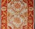 Antique Turkish Oushak with Elegant Motifs in Red, Ivory, Gold and Salmon Pink. Keivan Woven Arts / rug ZBH-15051, country...