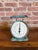 1910s Slanting Dial Kitchen Scale Seafoam Green - American Cutlery Co For Sale - Image 15 of 15