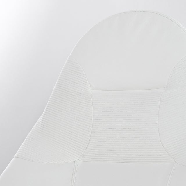 Hal Chair in White Leather by Marc Sadler for Cassina, 1990s For Sale - Image 12 of 18