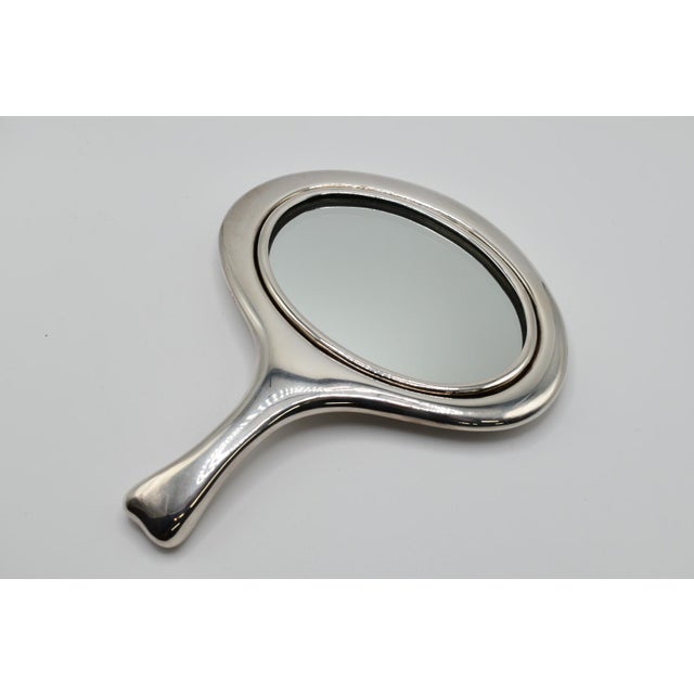 Silver Tiffany & Co. Sterling Silver Hand Mirror For Sale - Image 8 of 11