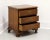 Late 20th Century Hickory Chair Mahogany Chippendale Nightstand Bedside Chest For Sale - Image 5 of 10