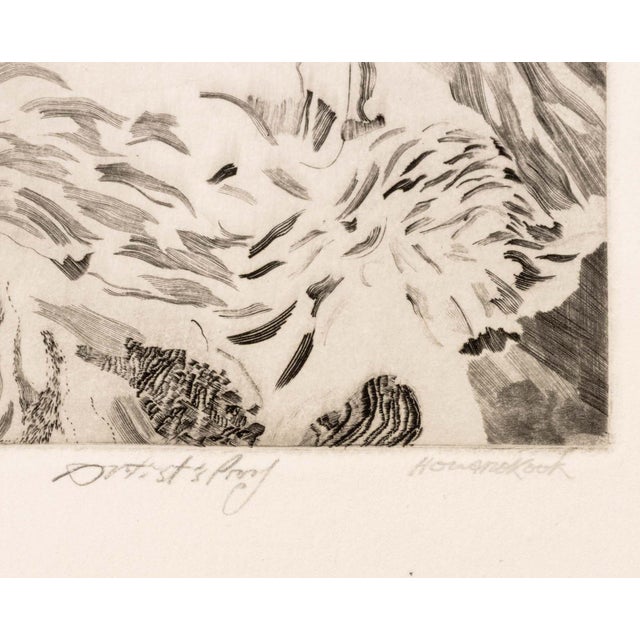 Howard Norton Cook Floral Abstraction Etching For Sale In New York - Image 6 of 8