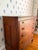 Antique Early 1800s American Neoclassical Cherry Chest of Drawers With Reeded Feet For Sale In Richmond - Image 6 of 15