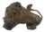 Vintage African Cast-Bronze Sculpture of a Stylized Mythical Lion For Sale