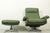 DS-31 High-Back Lounge Chair and Ottoman from de Sede, 1970s, Set of 2 For Sale - Image 11 of 13
