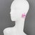 These stunning Anne and Frank Vigneri Lucite or resin clip-on earrings feature a dimensional curved geometric design. The...