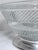 Transparent Vintage English Lead Crystal Bowl With Removable Silver Plate Base For Sale - Image 8 of 9