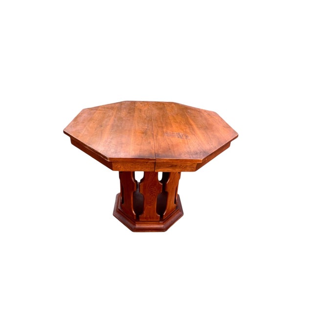 Mid 20th Century Walter Wabash Probber Style Octagonal Center Table For Sale - Image 4 of 17