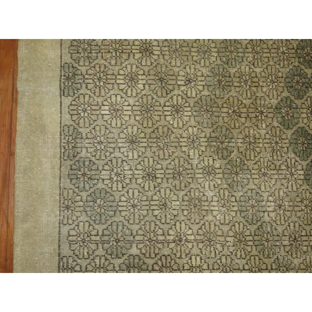 Gray Turkish Deco Rug - 6'7" x 10'7" For Sale - Image 8 of 8
