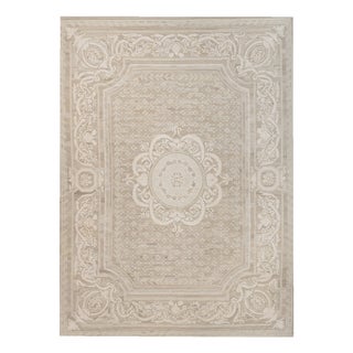 Chinese Aubusson Rug by DSV Carpets For Sale