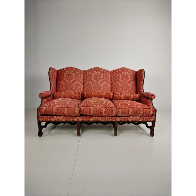 Os De Mouton Sofa in Tapestry, 1700s For Sale - Image 14 of 14