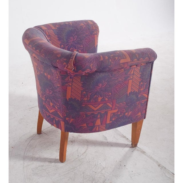 Portuguese Little Low Lady Chair, 1980s For Sale - Image 9 of 10