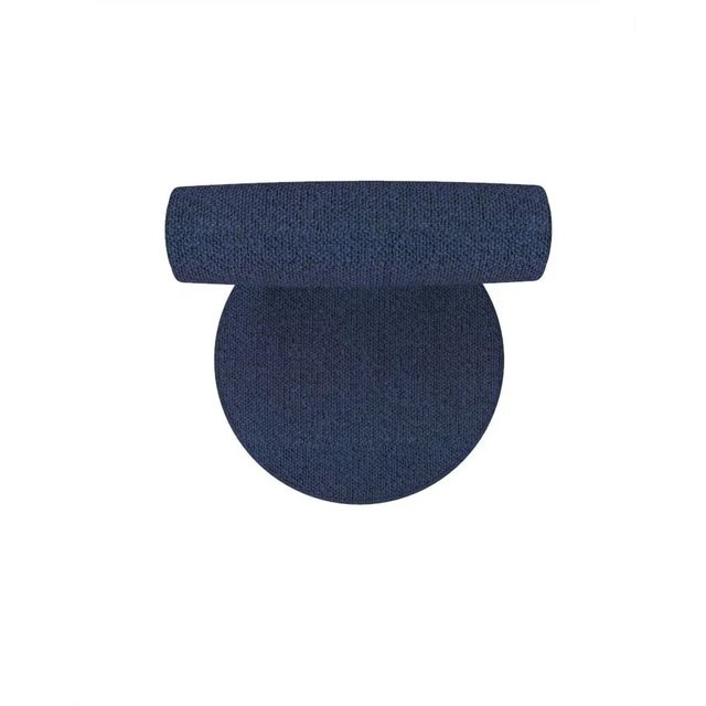 Not Yet Made - Made To Order Moca Chair in Safire 11 Fabric and Smoked Oak by Studio Rig for Collector For Sale - Image 5 of 7