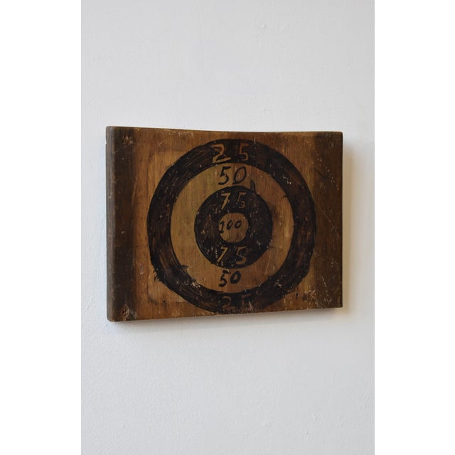 Postmodern Vintage Make-Do Bullseye Target, Circa 1970s For Sale - Image 3 of 8