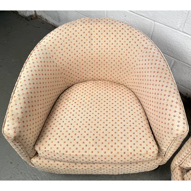 Mid 20th Century Pair of Chrome Strap Barrel Lounge Chairs Attributed to Finn Andersen for Selig For Sale - Image 10 of 16