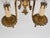 1950s Spanish Empire Cast Brass Winged Goddess Nike Victory 2-Light Wall Sconces - A Symmetrical Pair For Sale - Image 4 of 12