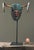 Antique Folk Art Hand Carved Mexican Bull With Skull Mask For Sale - Image 4 of 9