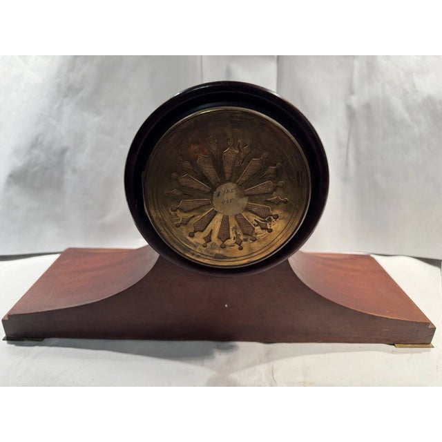 Antique French Edwardian Mantel Clock by Samuel Marti For Sale - Image 9 of 11