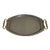 Vintage Kromex Silver-Tone Chrome Serving Tray For Sale