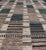 Tribal Design Rug With Checkered Pattern in Teal, and Brown by Keivan Woven Arts For Sale In Atlanta - Image 6 of 11