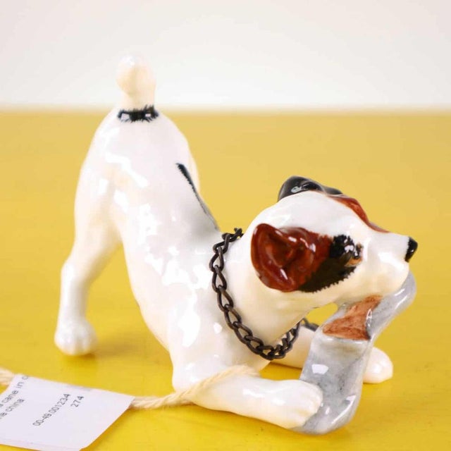 Bone China Ceramic Dog Figurine from Royal Doulton For Sale - Image 3 of 7