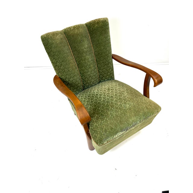 1940’s Swedish Lounge Chair For Sale In Boston - Image 6 of 9