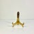 Hollywood Regency 1970s Vintage Boho Chic Hollywood Regency Brass Picture Tabletop Easel For Sale - Image 3 of 10