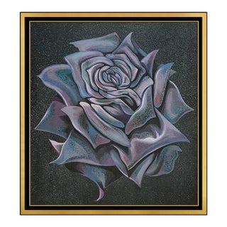 1980s Nocturnal Rose, Lowell Nesbitt For Sale