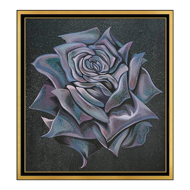 1980s Nocturnal Rose, Lowell Nesbitt For Sale