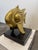 1980s E Ferreira Netto Polished Bronze Fish Sculpture on Black Granite Base, 1985 For Sale - Image 5 of 17