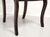 Wood Mid 20th Century Mahogany Empire Style Side Chair For Sale - Image 7 of 9
