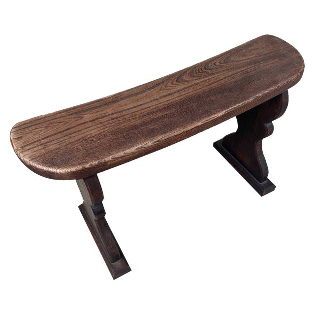 Shōwa Wooden Kyosoku Armrest, Japan, 1960s For Sale