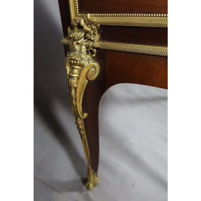 Napoleon III Vitrine Mahogany Showcase For Sale - Image 12 of 13