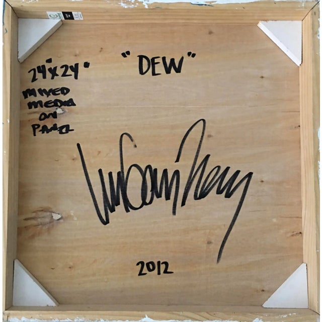 Abstract Painting, 'Dew' by Luis Garcia-Nerey For Sale In Miami - Image 6 of 7