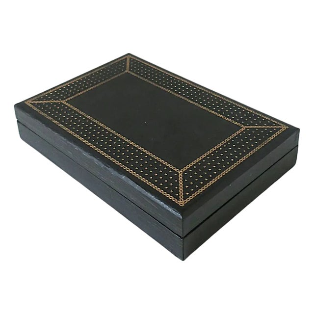 Leather Jewelry Box Sweden For Sale