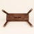 Brown Early 1900s Antique Primitive Plank Foot Stool With Carved Handhold For Sale - Image 8 of 8