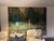 Four panel work on paper mounted on wood stretchers that measure 7 feet x 9’5”. This antique looking art was purchased by...