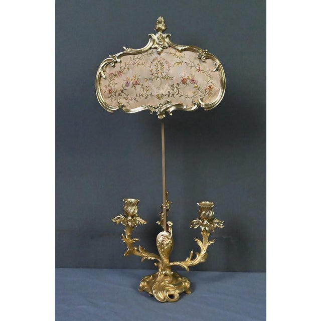 Antique Louis XV Chandelier in Gilt Bronze, 1850s For Sale - Image 18 of 18