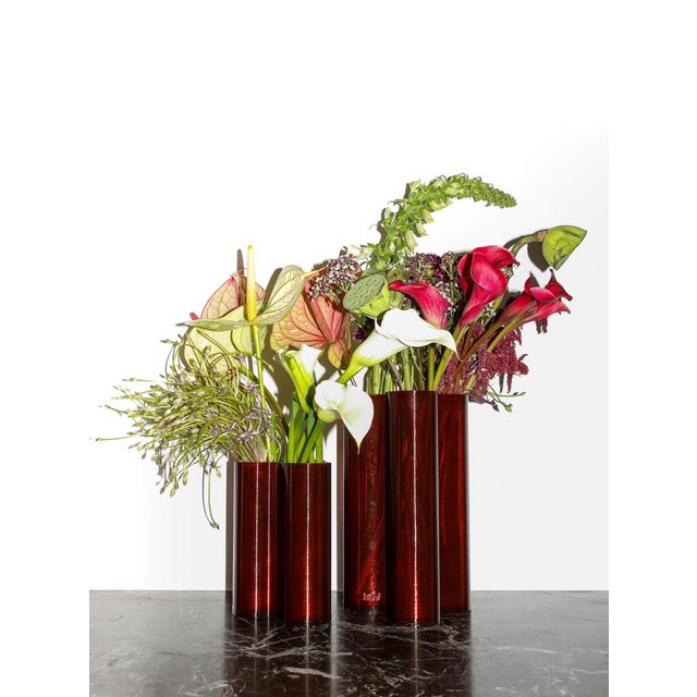 Forest Green Splash Vase by Mana For Sale - Image 9 of 17