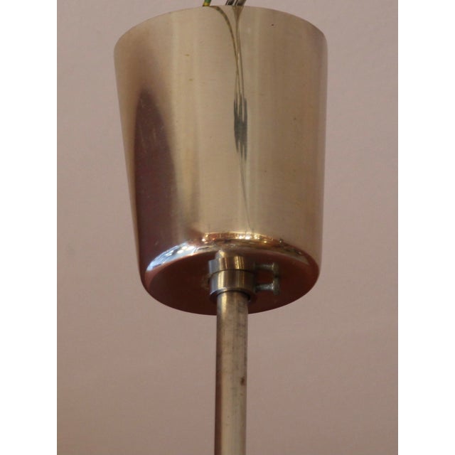 Large Silvered Snowball Pendant Lamp in the style of Rupert Nikoll, 1950s For Sale - Image 13 of 17