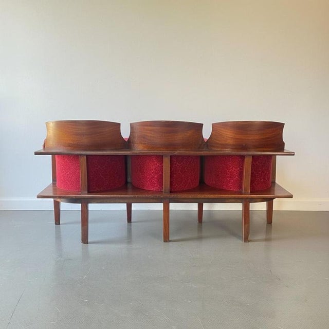 Victorian Theatre Seat Row from Theatre Royal Brighton For Sale - Image 6 of 14